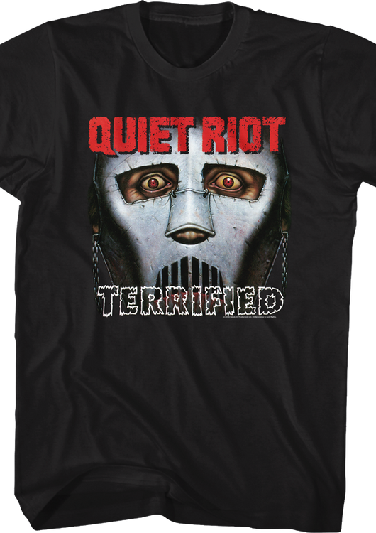 Terrified Quiet Riot T-Shirt - main product image
