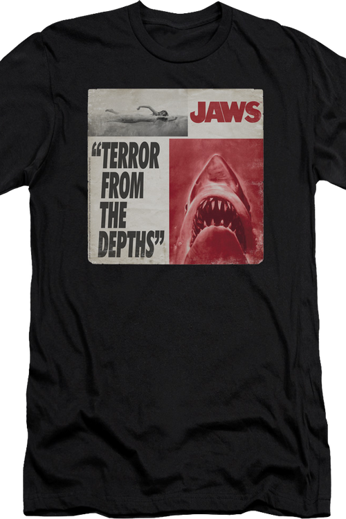 Terror From The Depths Jaws T-Shirt - main product image