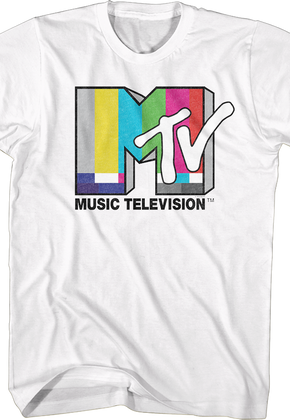Test Pattern Logo MTV Shirt