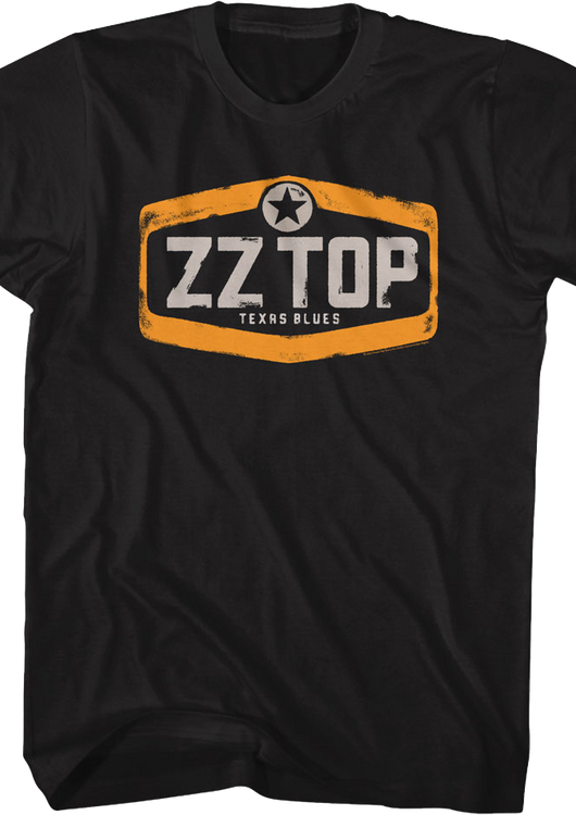 Texas Blues ZZ Top T-Shirt - main product image
