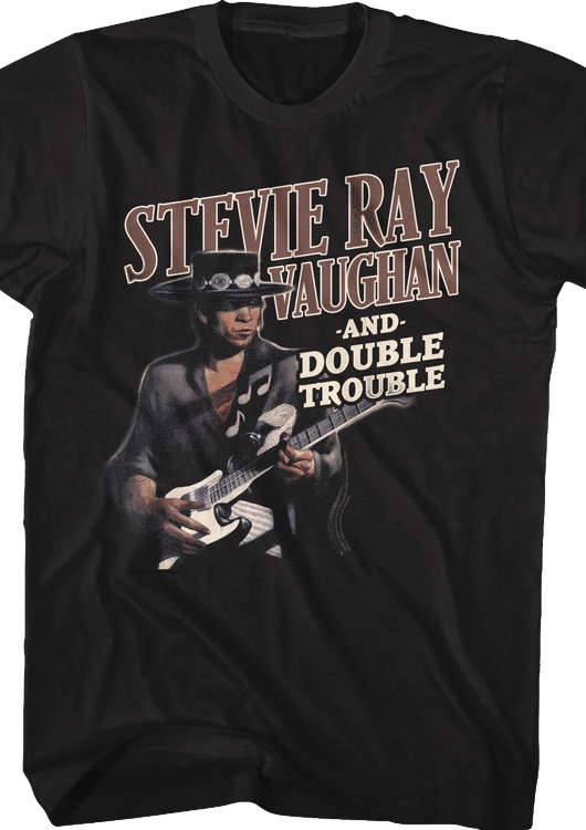 Texas Flood Stevie Ray Vaughan and Double Trouble T-Shirt - main product image