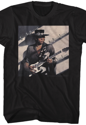 Black Texas Flood Stevie Ray Vaughan T-Shirt