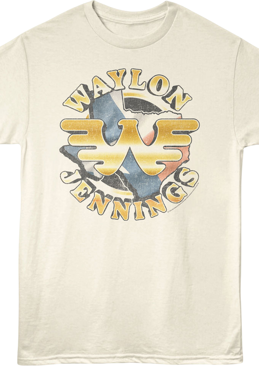 Texas Logo Waylon Jennings T-Shirt - main product image
