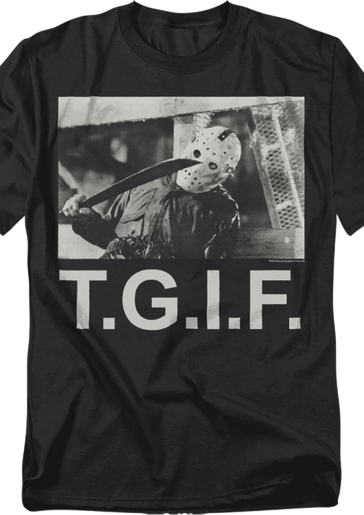 TGIF Friday the 13th T-Shirt - main product image