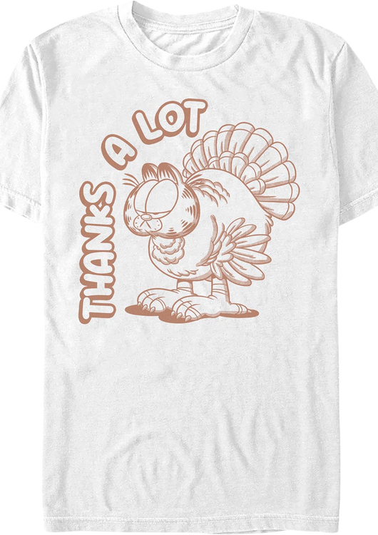 Thanks A Lot Garfield T-Shirt - main product image