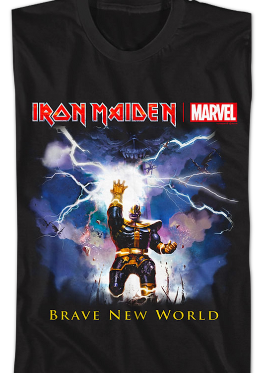 Thanos Brave New World Iron Maiden T-Shirt - main product image