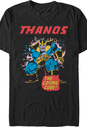 Thanos Cosmic Cube Marvel Comics T-Shirt
