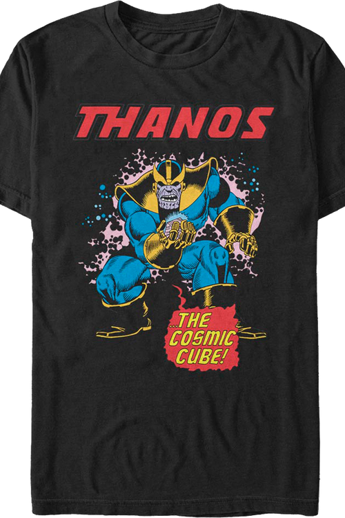 Thanos Cosmic Cube Marvel Comics T-Shirtmain product image