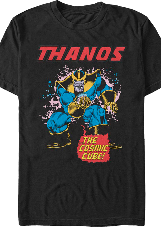 Thanos Cosmic Cube Marvel Comics T-Shirt - main product image