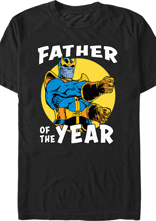 Thanos Father Of The Year Marvel Comics T-Shirt - main product image
