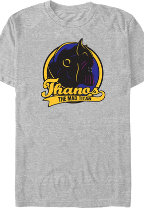 Thanos Mad Titan Logo Marvel Comics T-Shirt