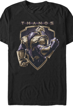 Thanos Shield Avengers Endgame T-Shirt