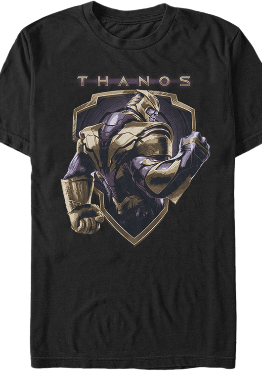 Thanos Shield Avengers Endgame T-Shirt - main product image