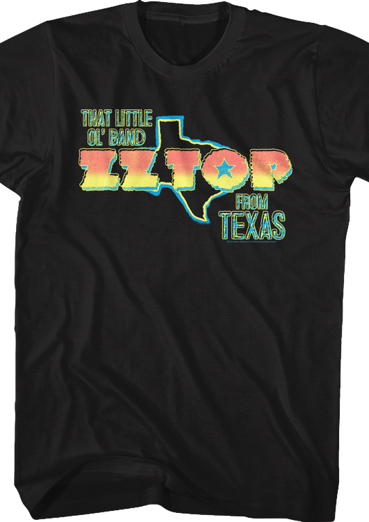 That Little Ol' Band From Texas ZZ Top T-Shirt - main product image