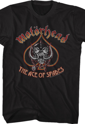The Ace Of Spades Motorhead T-Shirt