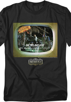 The Afterlife's Leading Bio-Exorcist Commercial Beetlejuice T-Shirt
