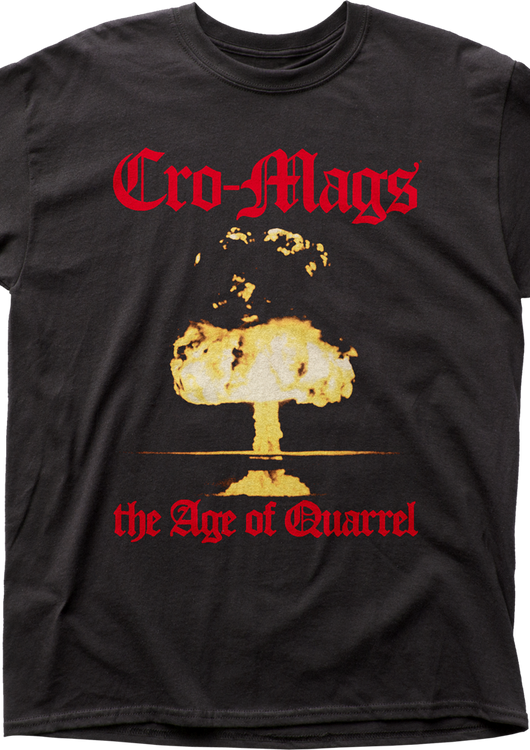 The Age of Quarrel Cro-Mags T-Shirt - main product image