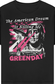 The American Dream Is Killing Me Green Day T-Shirt