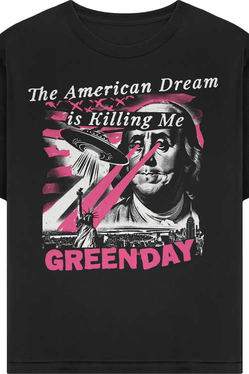 The American Dream Is Killing Me Green Day T-Shirtmain product image