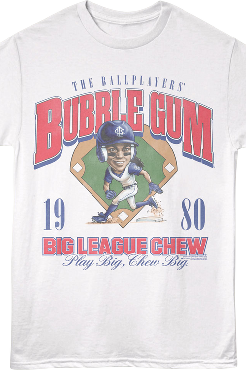 The Ballplayers' Bubble Gum 1980 Big League Chew T-Shirtmain product image