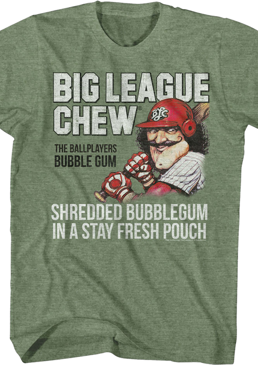 The Ballplayers Bubble Gum Big League Chew T-Shirt - main product image