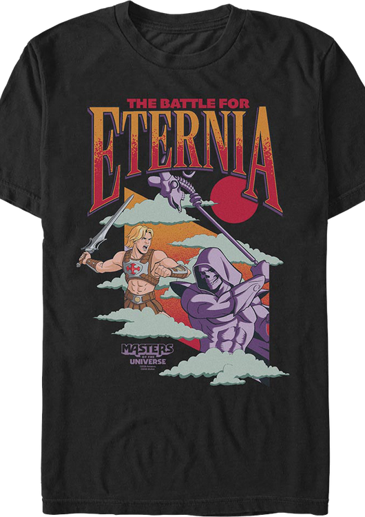 The Battle For Eternia Masters Of The Universe T-Shirt - main product image