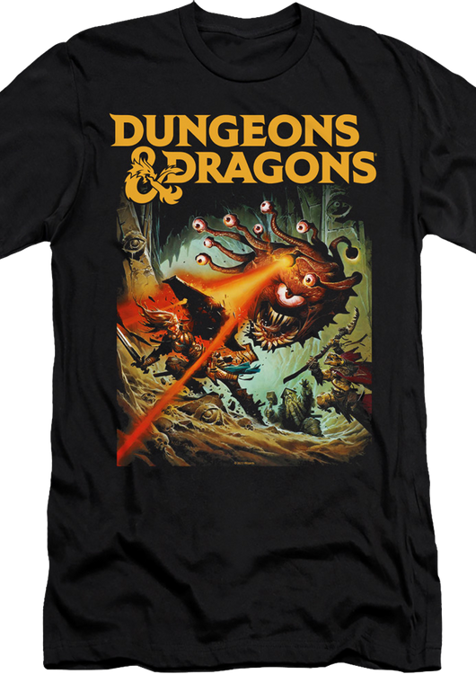 The Beholder Attacks Dungeons & Dragons T-Shirt - main product image