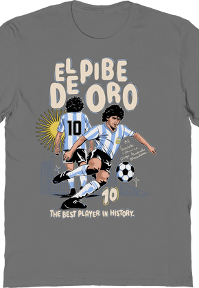 The Best Player In History Diego Maradona T-Shirt
