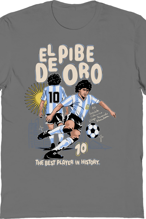 The Best Player In History Diego Maradona T-Shirtmain product image