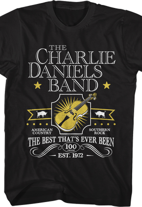 The Best That's Ever Been Charlie Daniels Band T-Shirt