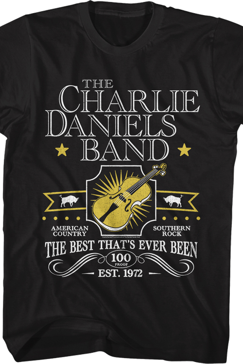 The Best That's Ever Been Charlie Daniels Band T-Shirtmain product image