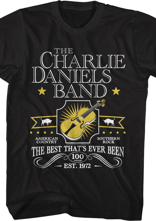 The Best That's Ever Been Charlie Daniels Band T-Shirt - main product image