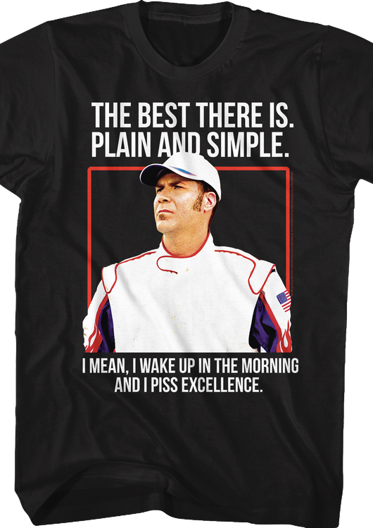 Black The Best There Is Talladega Nights T-Shirt - main product image
