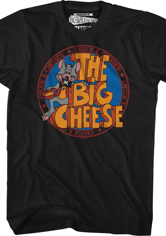 The Big Cheese Chuck E. Cheese T-Shirt - main product image