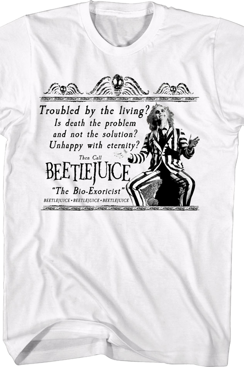 The Bio-Exorcist Beetlejuice T-Shirtmain product image