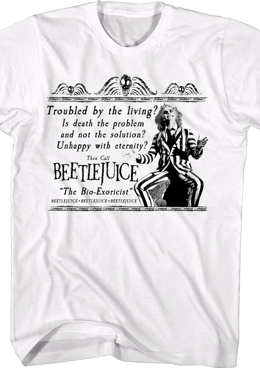 The Bio-Exorcist Beetlejuice T-Shirt - main product image
