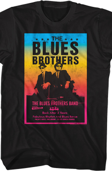Colorful Poster Blues Brothers T-Shirt