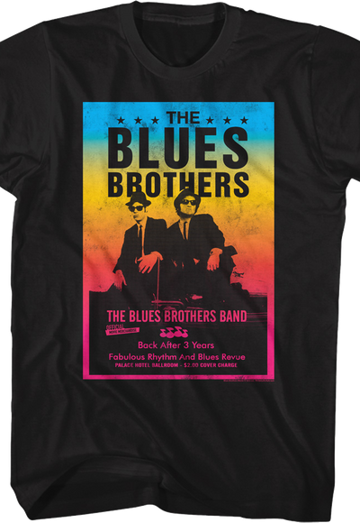 Colorful Poster Blues Brothers T-Shirt