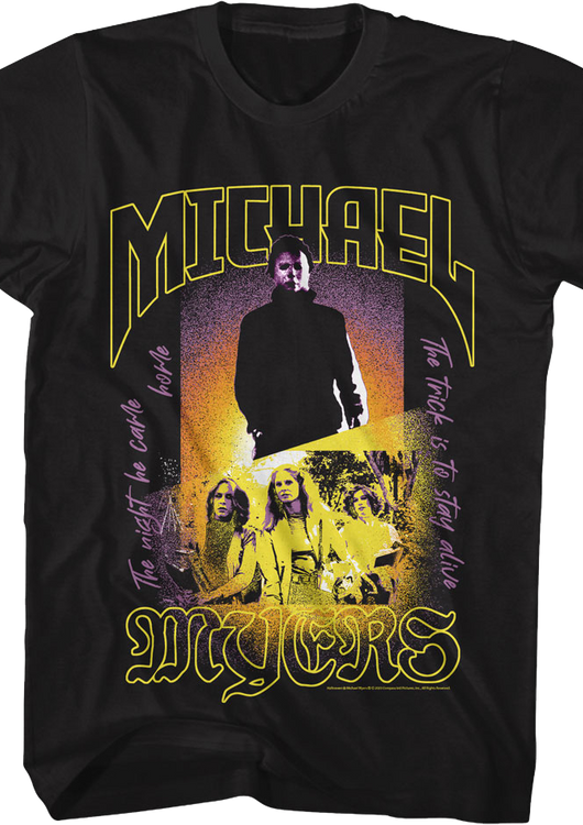 The Boogeyman And The Babysitters Halloween T-Shirt - main product image