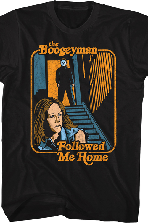 The Boogeyman Followed Me Home No Knife Halloween T-Shirtmain product image