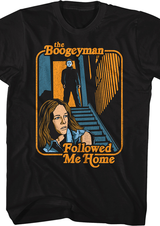 The Boogeyman Followed Me Home No Knife Halloween T-Shirt - main product image