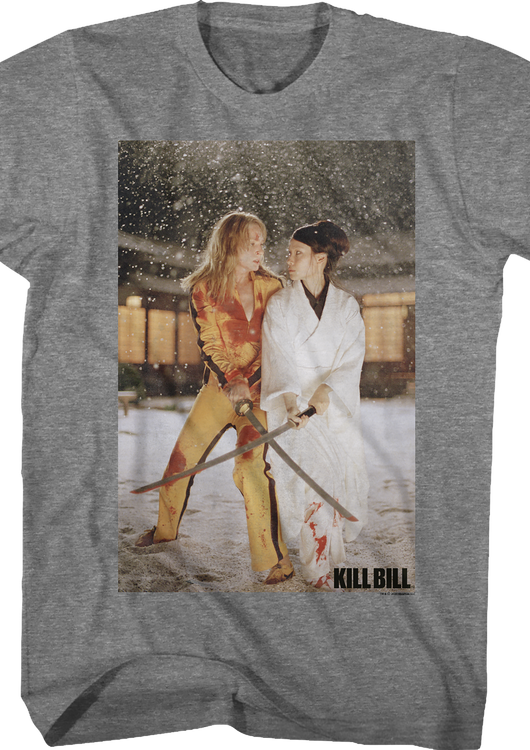 The Bride vs. O-Ren Ishii Kill Bill T-Shirt - main product image