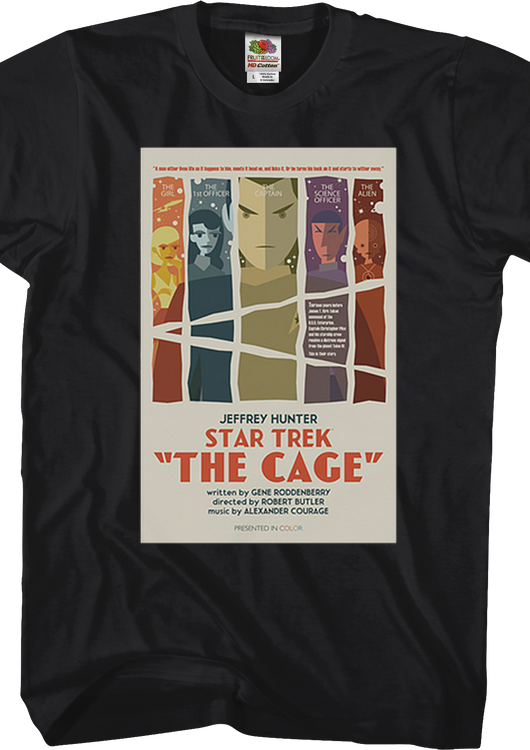 The Cage Star Trek T-Shirt - main product image
