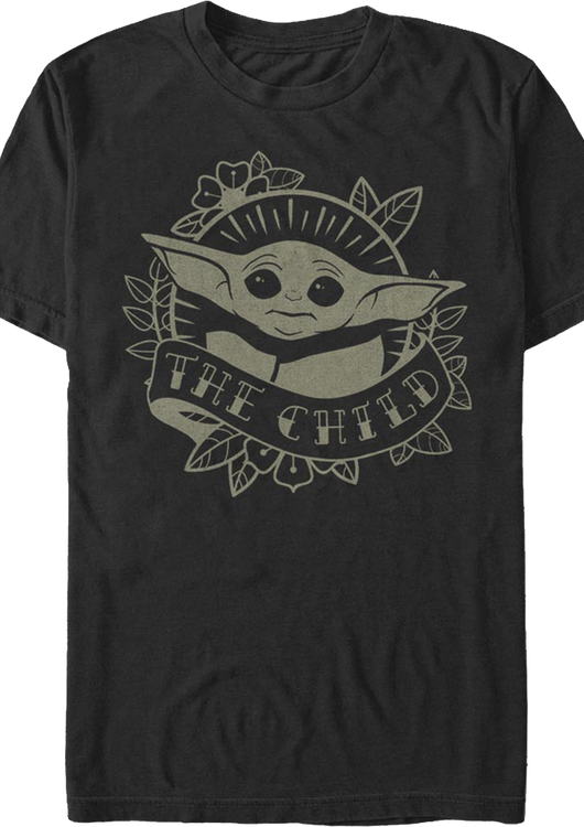 The Child Banner The Mandalorian Star Wars T-Shirt - main product image