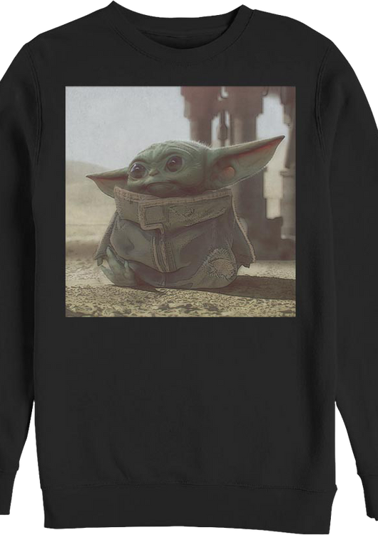 The Child Picture Star Wars The Mandalorian Sweatshirt - main product image