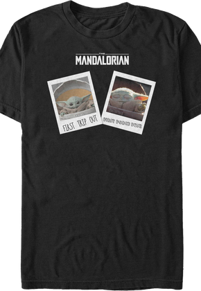 The Child Polaroids Star Wars The Mandalorian T-Shirt