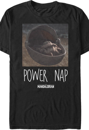 The Child Power Nap Star Wars The Mandalorian T-Shirt