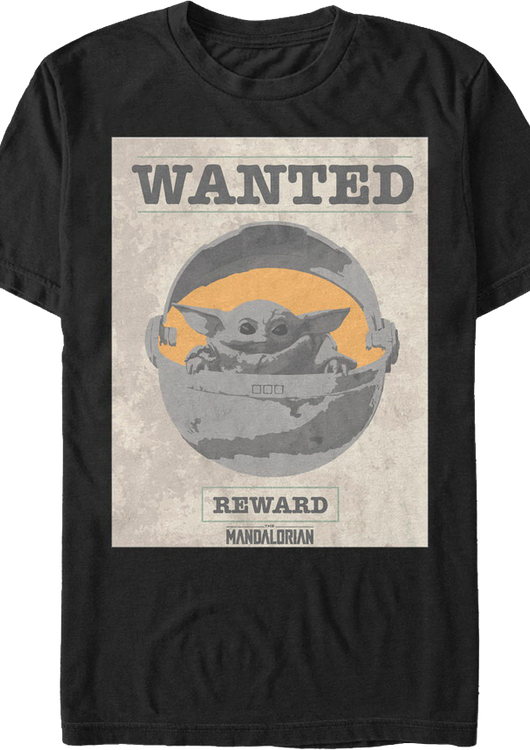 The Child Wanted Poster Star Wars The Mandalorian T-Shirt - main product image
