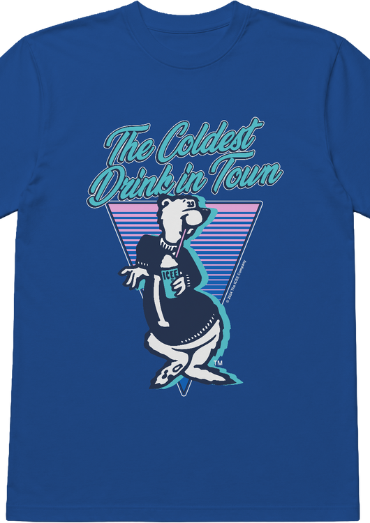 The Coldest Drink In Town Retro Bear ICEE T-Shirt - main product image