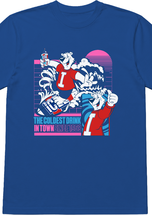 The Coldest Drink In Town Since 1958 ICEE T-Shirt - main product image